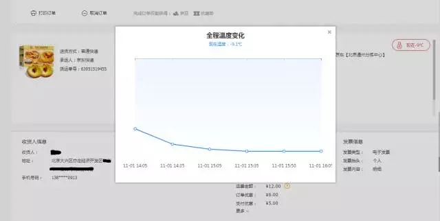 京东双11新功能：生鲜配送可查看实时温度_物流_电商之家