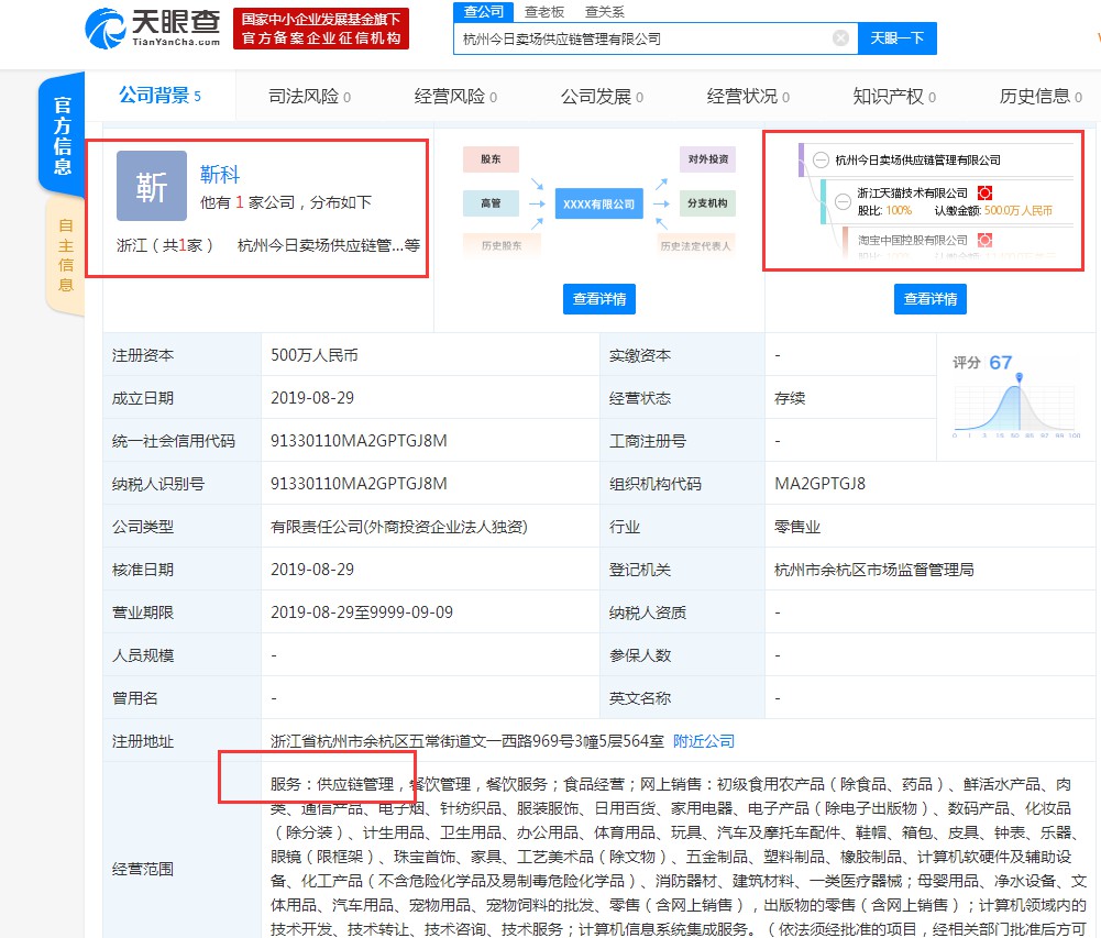 天猫成立供应链管理公司 提升物流效率_物流_电商之家