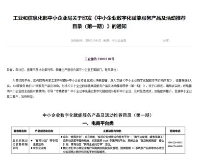 从物资补贴到资源帮扶 京东中小企业帮扶计划已向全国中小企业发“3.5亿消费券”_行业观察_电商之家