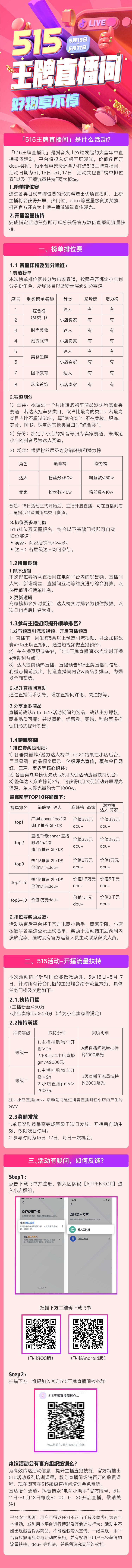 《抖音打造515王牌直播间，超强达人阵容密集开播带货多品类商品》_行业观察_电商之家