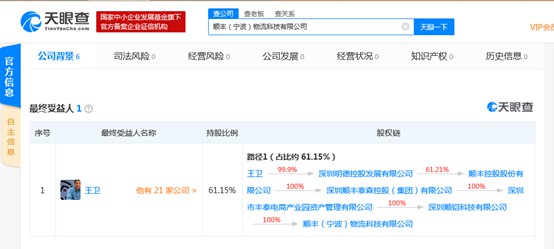 顺丰斥资12000万元在宁波成立物流科技公司_物流_电商之家