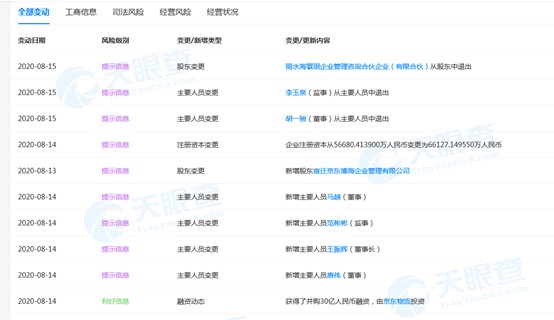 跨越速运注册资本增至6.61亿 京东物流CEO王振辉任董事长_物流_电商之家