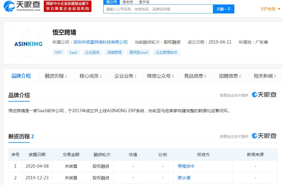 跨境电商SaaS软件服务商领星ERP完成7000万元融资_跨境电商_电商之家