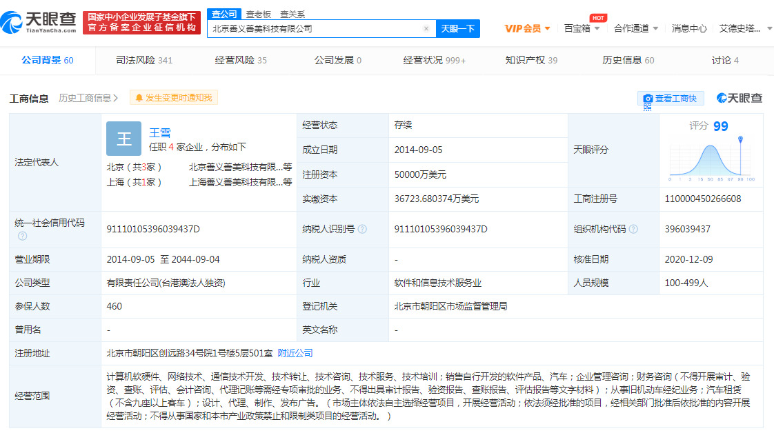 人人车关联公司新增一条破产重整信息_零售_电商之家